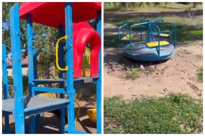 Ақмола облысында өз қаржысына балалар алаңын салған кәсіпкер енді 1,25 миллион теңге айыппұл төлейді