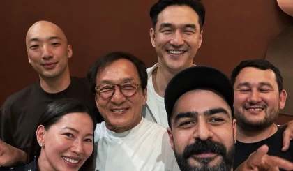 Бірге билеп, қосыла ән шырқаған: Ақтауда Джеки Чан, Miyagi және Нұрлан Сабуров бір кеште бас қосты