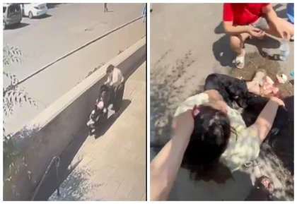 Павлодарда сәбиімен келе жатқан әйелдің басына жоғары қабаттан мұз лақтырған: Кінәлі әлі анықталмай жатыр