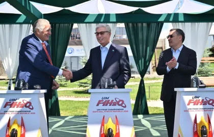 Тоқаев Орталық Азия көшбасшыларымен бірге UIM F1H2O әлем чемпионатының кезеңін ашты