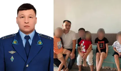 Демалыста жүрген полицей Қарағандыда өртенген пәтерден бес баланы құтқарды