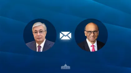 Тоқаев Сингапур президентін Тәуелсіздік күнімен құттықтады