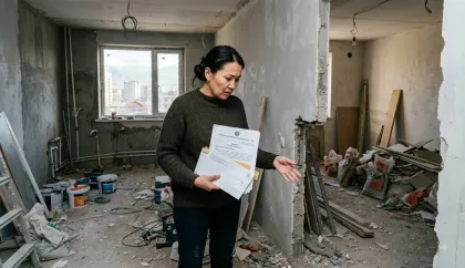 Қазақстандық әйел пәтеріндегі аяқталмаған жөндеу жұмыстары үшін төлеген ақшасын сот арқылы қайтарып алды