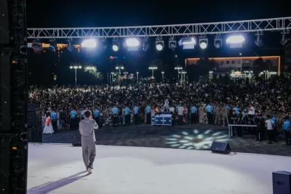 Қызылордада Жастар күні open air форматындағы концертпен қорытындыланды