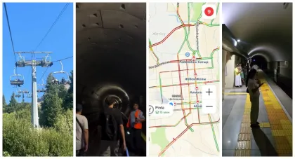 Алматыда жаппай блэкаут: Метро тоқтап, 9 балдық кептеліс болып, интернет өшірілді