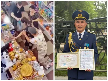 Алматылық әскери дүкенде тұншығып жатқан қызды құтқарып қалды