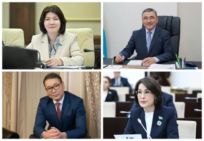 Елімізде төрт министрліктің басшылары қайта тағайындалды