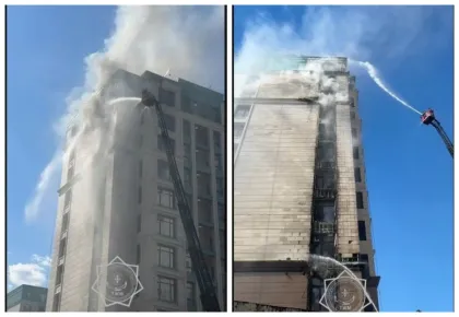 Астанада құрылысы бітпеген үйде алапат өрт шықты