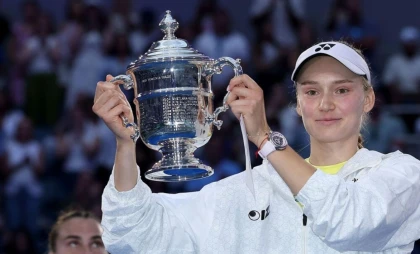 Елена Рыбакина Соболенконы жеңіп, Америка ашық чемпионатының жеңімпазы атанды