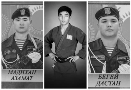 Каспийдегі оқу-жаттығу кезінде қаза тапқан әскери қызметкерлердің фотосы жарияланды