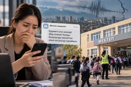 "Балам мектепте жалғыз қалды..." Жер сілкінісі кезінде жұмыстағы ата-ана қалай әрекет етуі тиіс