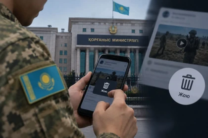 Каспийдегі оқиғаға қатысты видеоны өшіруді сұраған адам Қорғаныс министрлігінің қызметкері болып шықты