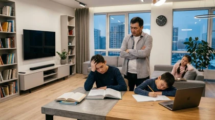 Үш баласы да АҚШ университеттеріне түскен қазақстандық әке бала тәрбиесіндегі 15 қағидасын атады