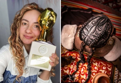 Балалар үйінен үздік бестікке дейін: Қазақы оюды шашқа түсірген шебер қалай әлемді мойындатты