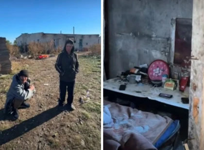Оралда бала қоқыс төгетін жерде тұрып, мектепке бармаған