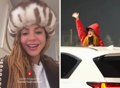 Әлемдік жұлдыз Шакира концерт өткізу үшін Қырғызстанға келді