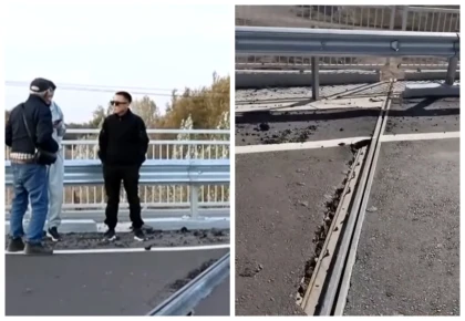 Жетісу облысында 4,5 миллиард теңгелік жолдың асфальты үгітіліп, көпірдің темірі ажырап жатыр