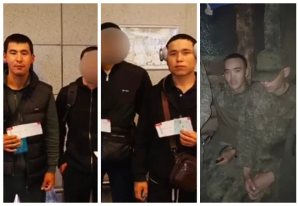 Ресейде соғыс аймағына тап болған 12 жігіт елге оралды