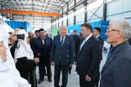 Президент тапсырмасы: Түркістан облысы Кентау қаласында жаңа хауыт іске қосылды