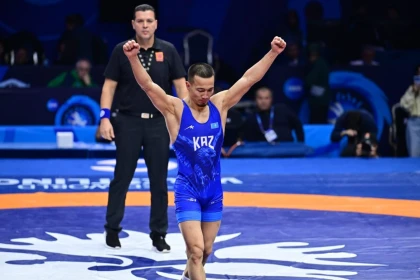 Қазақстандық балуандар Астанадағы әлем чемпионатында екі қола медаль жеңіп алды