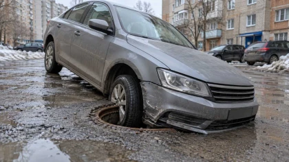 Қарағандыда ашық құдыққа түсіп кеткен жүргізуші әкімдіктен 600 мың теңгеге жуық өтемақы өндіріп алды