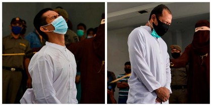 Кешірім сұрап, жылады: Ислам заңын бұзған екі гей таяқпен 77 рет дүре соғылды