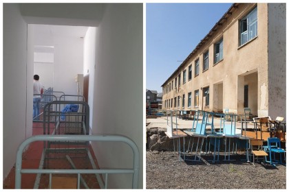 Шымкенттегі мектептерде кереуеттер орналастырылды: Қала әкімдігі Ауғанстаннан босқындарды қабылдау туралы ақпаратты жоққа шығарды