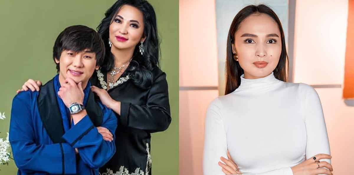 Төсекте күйеу мен әйелден керемет секс