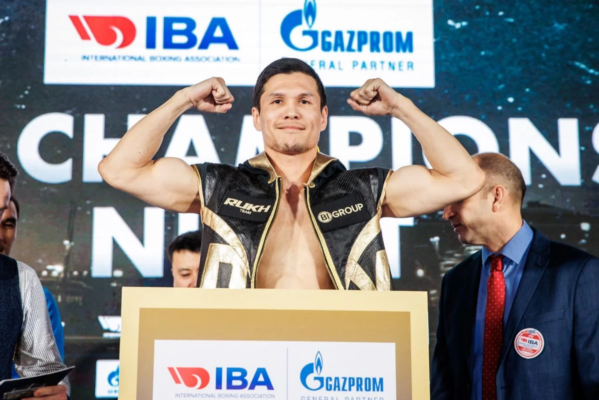 Данияр Елеусінов Алматыда өтетін "Чемпиондар түні IBА" бокс кешінде жұдырықтаспайтын болды