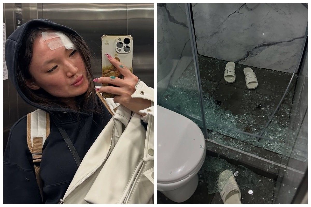 Ашық ауада брюнетка порно