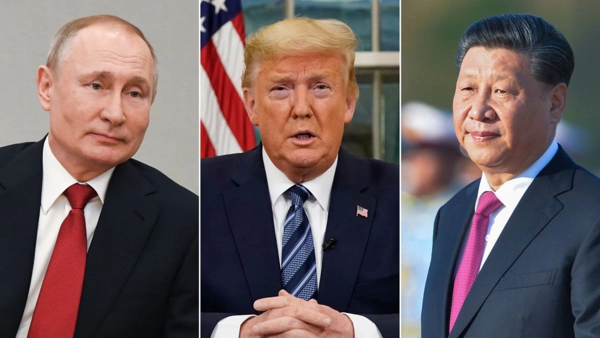 Путин, Трамп, Си Цинь Пин