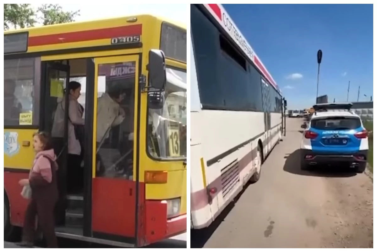 Қостанайда тұрғын куәліксіз автобус айдаған