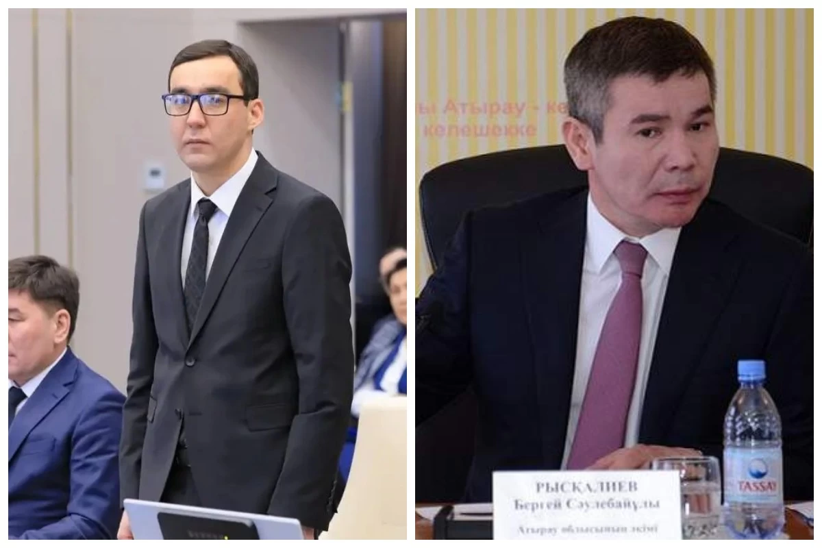 Жандос Әлімов пен бергей рысқалиев