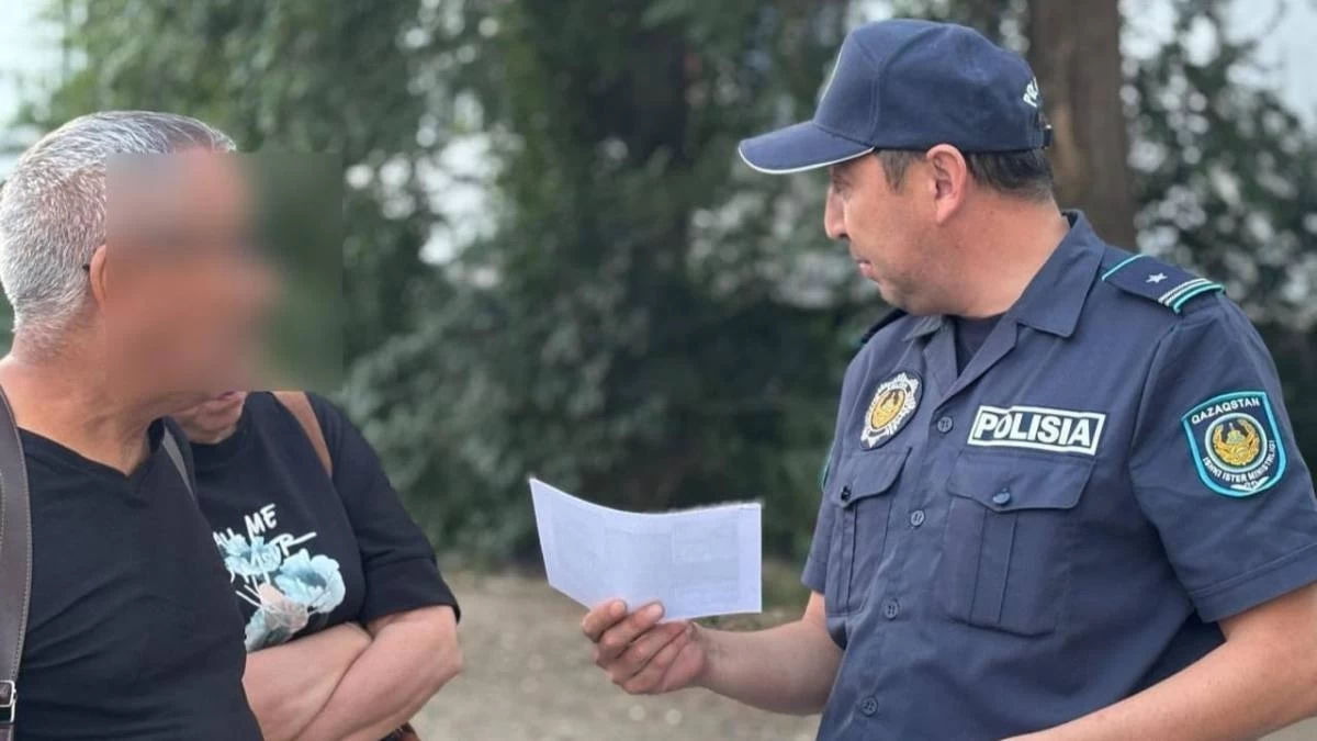 полиция бет-әлпетті жабатын киімдерге қатысты түсіндірме жұмыстарын жүргізді