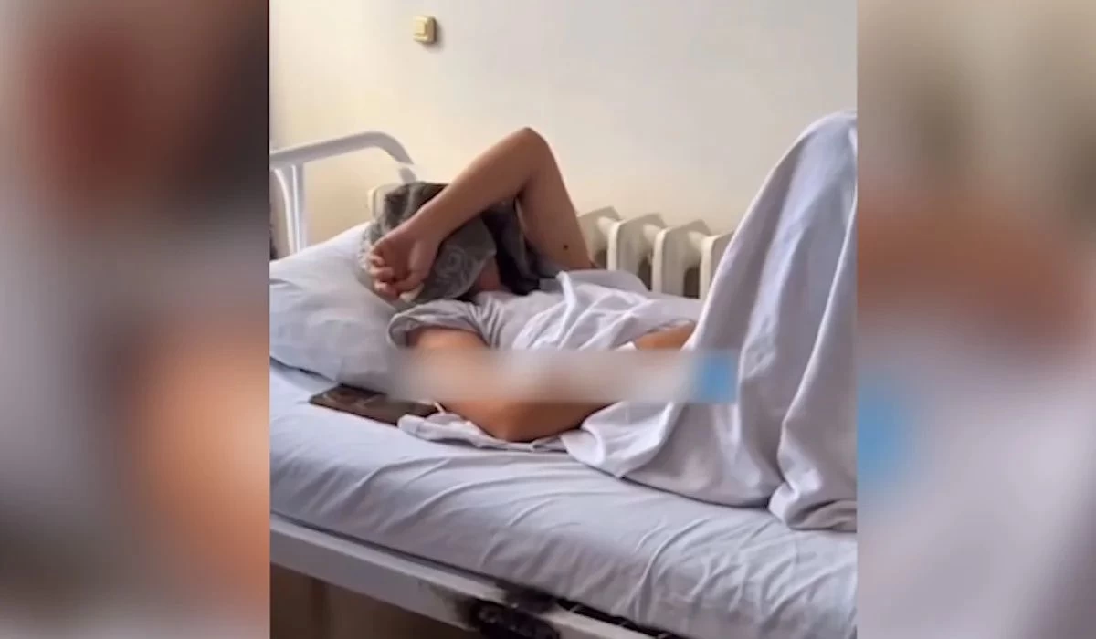 әйел баласынан айырылған