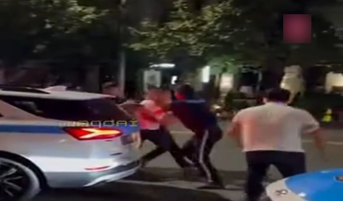 Полиция таяқ жеді (1)