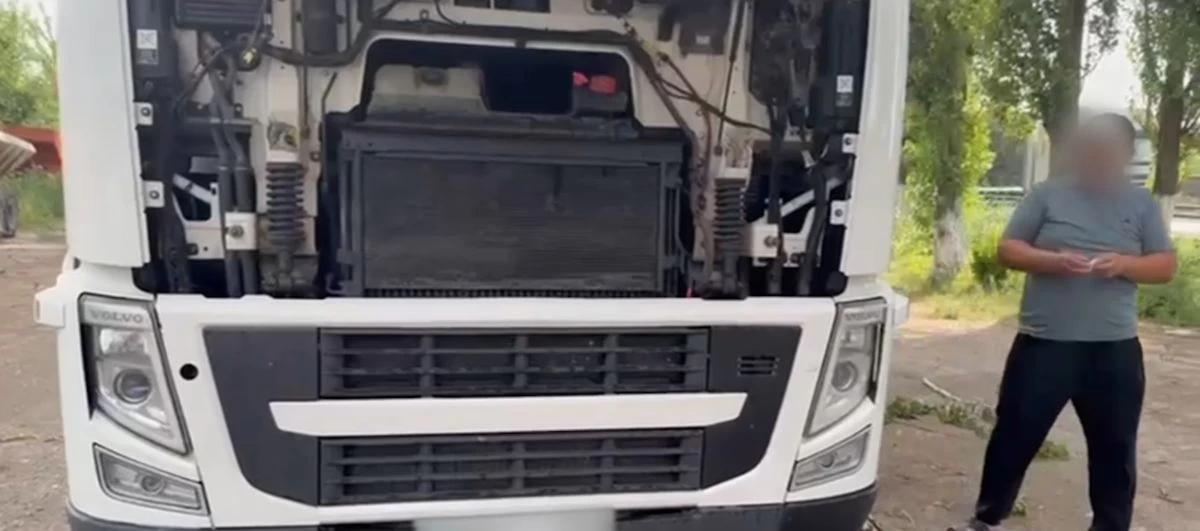 Ақтөбеде жүк көлігін жалған тіркеген