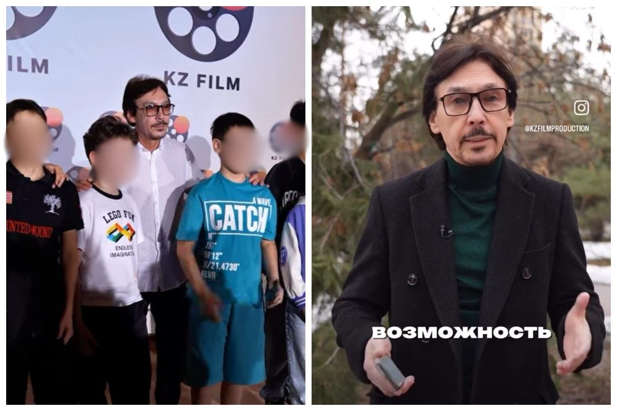 Жан Байжанбаев балаларға арналған кинокастингті жарнамалаған (1)