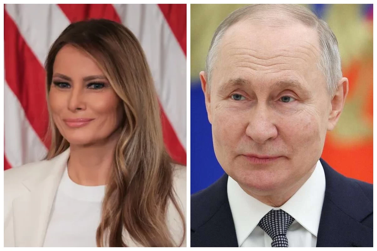 мелания трамп пен путин