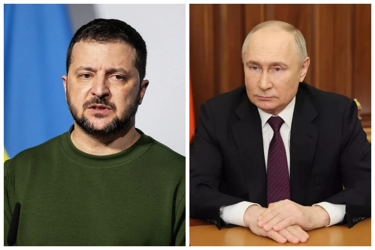 Зеленский мен Путин кездеспек