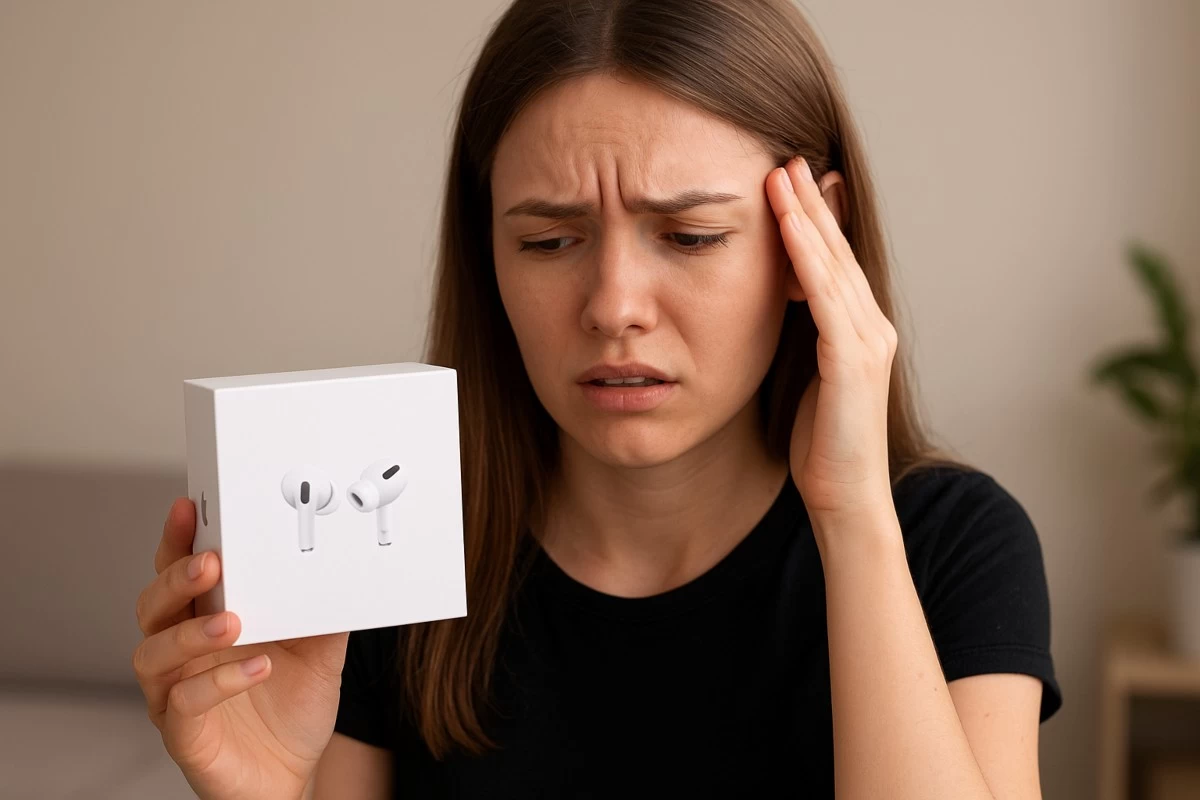 AirPods аламын деп алданып қалған қыз