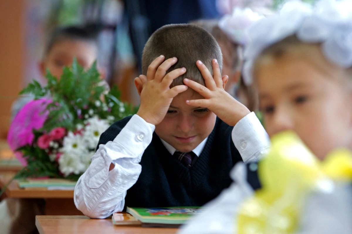 Фото_ © РИА Новости_Юрий Стрелец бірінші сынып оқушысы
