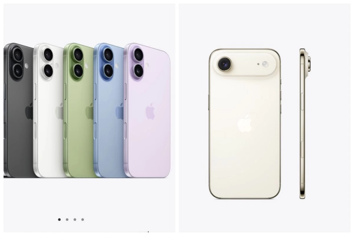 Компания тарихындағы ең жұқа смартфон: Apple су жаңа  iPhone 17 мен iPhone Air-ды ұсынды