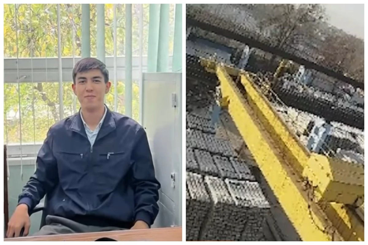 жұмыс кезінде аяғынан айырылды