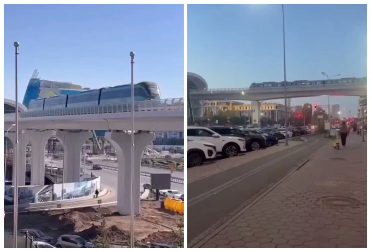 Астанада LRT тестілеуден өтіп жатыр
