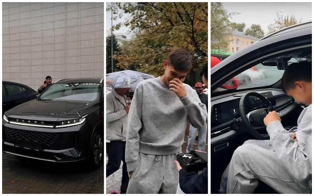  Шерхан Қалмұрзаға көлік сыйға берілді