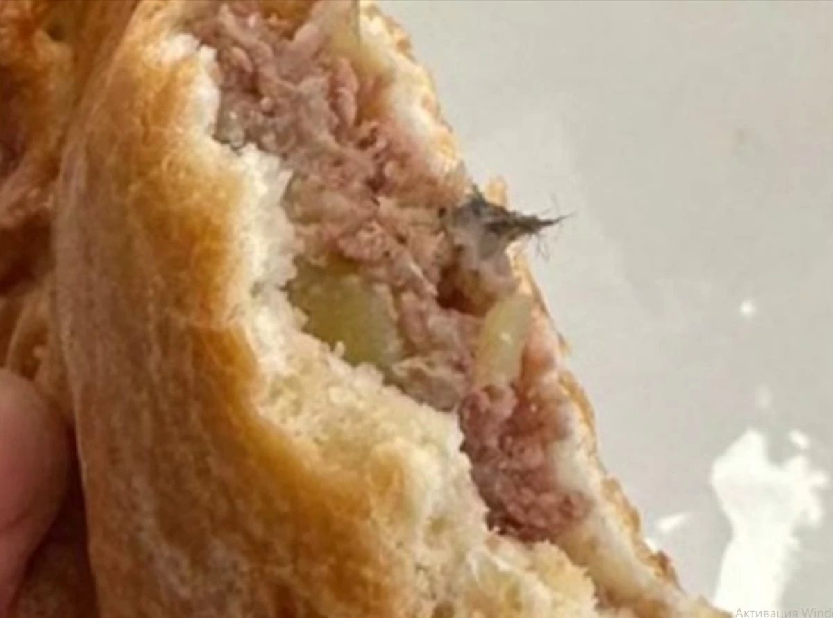 бәліш ішінен тышқан жүні табылды