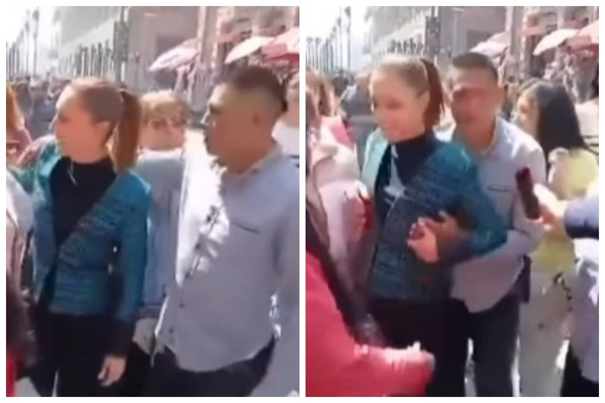 Мексика президентін іс шара кезінде ер адам құшақтап, сүймек болды