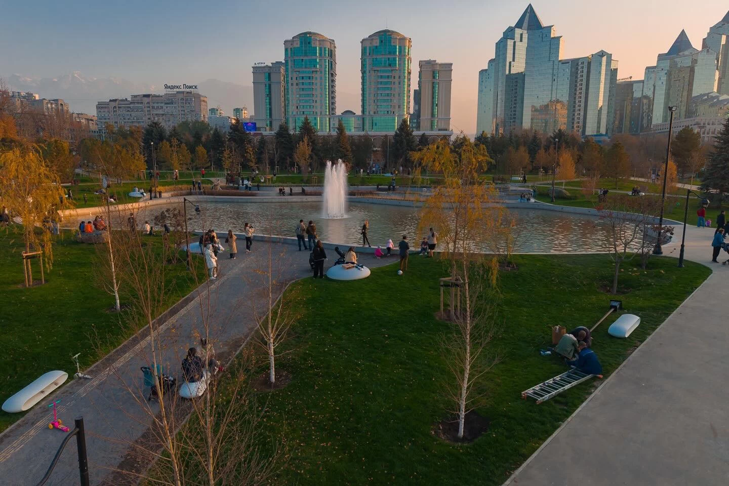 Nazarbayev, residency, park