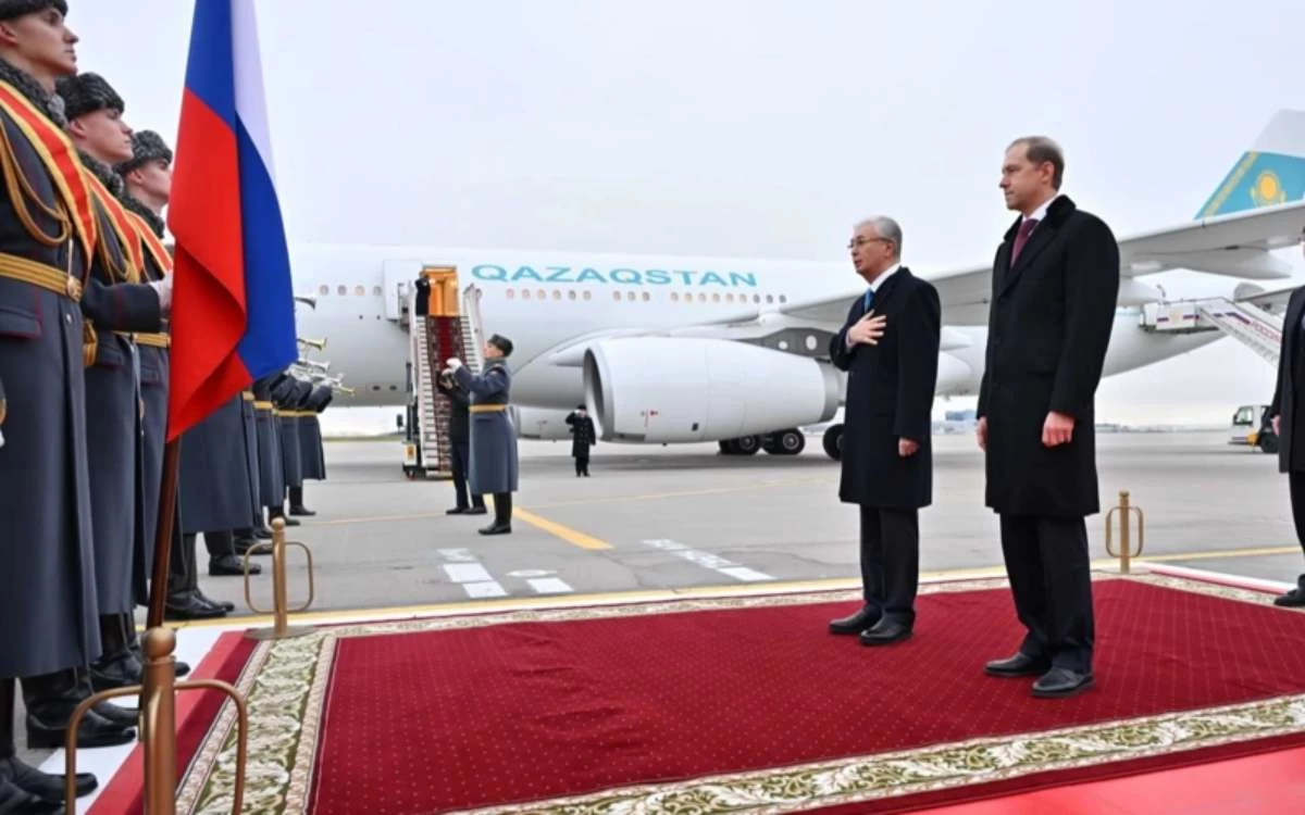 Тоқаев Мәскеуге мемлекеттік сапармен барды